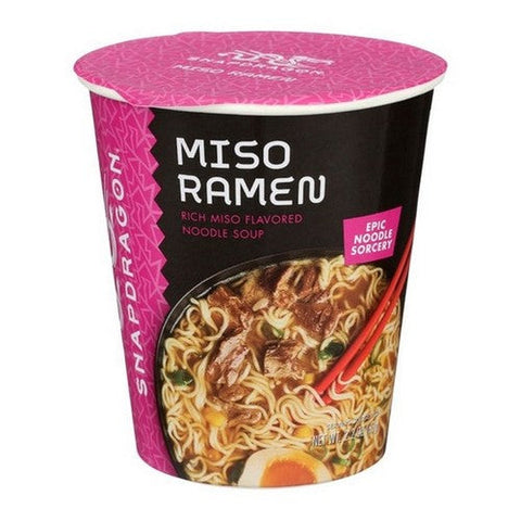 Snapdragon, Miso Ramen Noodle Soup, 2.2 Oz(Case Of 6) Snapdragon