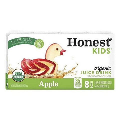 Honest Kids, Organic Apple Juice Drink, 48 Oz (Case Of 5) Honest Kids