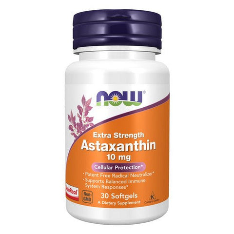 Now Foods, Astaxanthin, 10 mg, 30 Softgels Now Foods