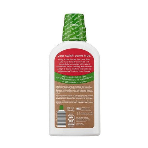 Hello Products, Llc, Kids Fluoride Free Rinse Natural Watermelon, 16 Oz Hello Products, Llc