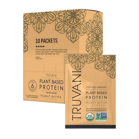 Truvani, Organic Plant Protein Powder Peanut Butter, 11.5 Oz Truvani