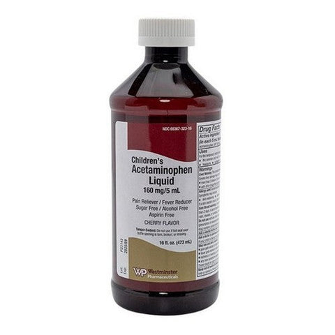 Westminster, Acetaminiphen Child, 160Mg, 473 Ml Westminster