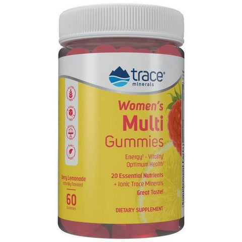 Women's Multi Gummies Berry Lemonade 60 Count by Trace Minerals
