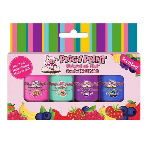Piggy Paint, Fruity Scented Nail Polish Gift Set, 1 Count Piggy Paint