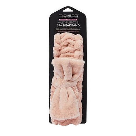 Multi Purpose Blush SPA Headband 1 Count by Giovanni Cosmetics