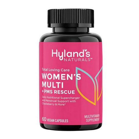 Total Loving Care Women's Multi Plus PMS Rescue 60 Vegan Capsules by Hylands