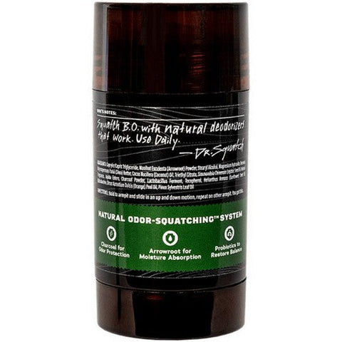 Dr. Squatch, Men'S Natural Deodorant Stick Aluminum Free Pine Tar, 2.65 Oz Dr. Squatch