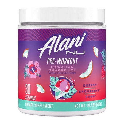 Alani Nu, Pre Workout Hawaiian Shaved Ice, 10.2 Oz Alani Nu
