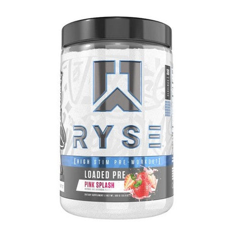 Ryse Supplements, Loaded Pre-Workout Pink Splash, 420 Grams Ryse Supplements