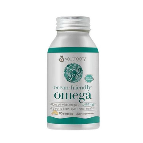 Youtheory, Ocean Friendly Omega, 60 Softgels Youtheory