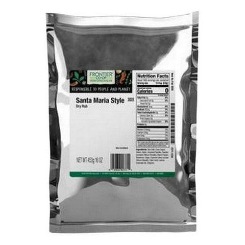 Frontier Coop, Santa Maria Style Dry Rub, 1 Lb Frontier Coop