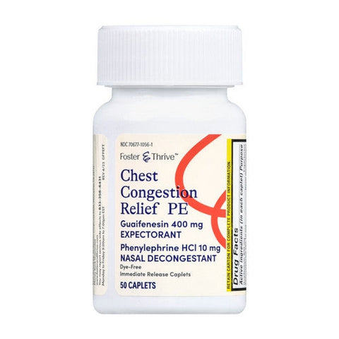 Foster And Thrive, Chest Congestion Relief Pe, 50 Caps Foster And Thrive