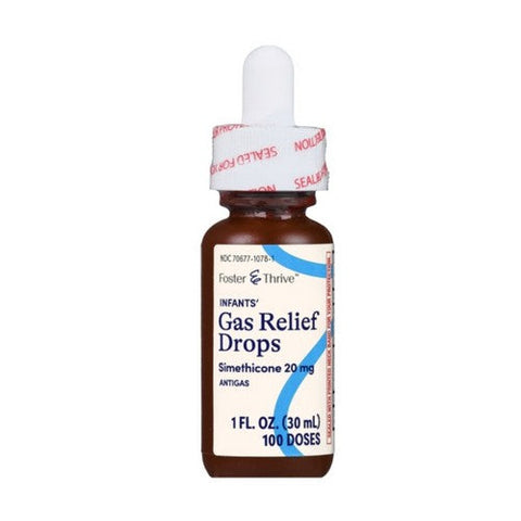 Foster And Thrive, Infants' Gas Relief Simethicone Drops, 20 Mg, 1 Oz Foster And Thrive