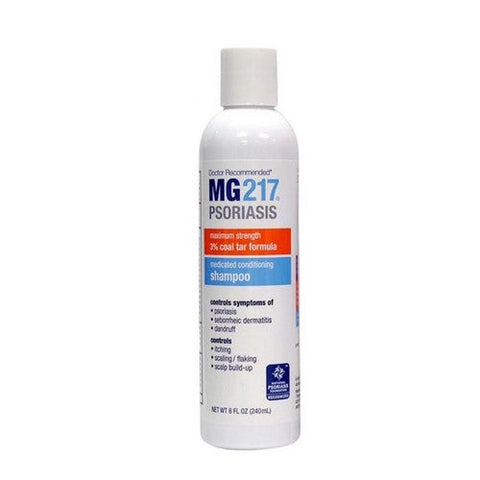 Mg217, 3% Coal Tar Psoriasis Therapeutic Shampoo, 8 Oz Mg217