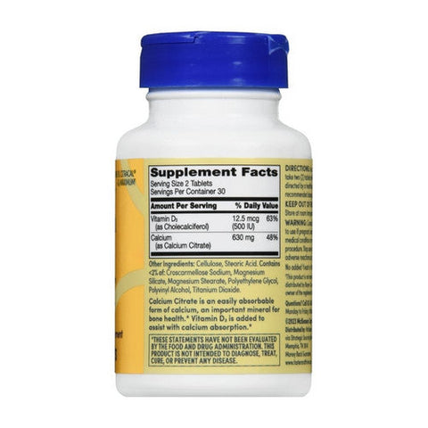 Foster And Thrive, Calcium Citrate + Vitamin D3, 60 Tabs Foster And Thrive