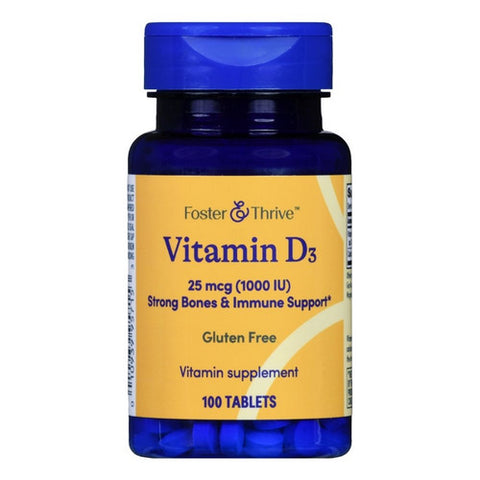 Vitamin D3 100 tabs by Foster And Thrive