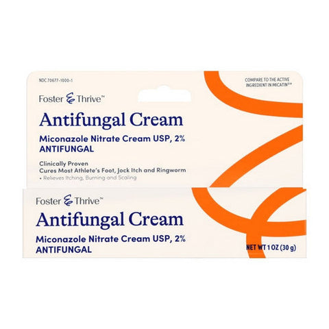 Foster And Thrive, Antifungal Miconazole Nitrate Cream, 1 Oz Foster And Thrive