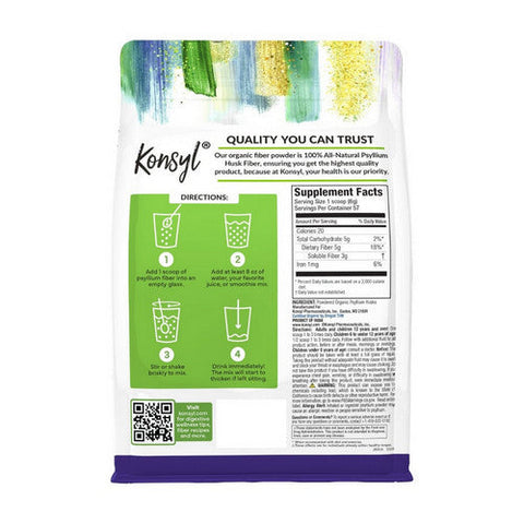 Konsyl, Daily Psyllium Fiber Original Formula, 300 Grams