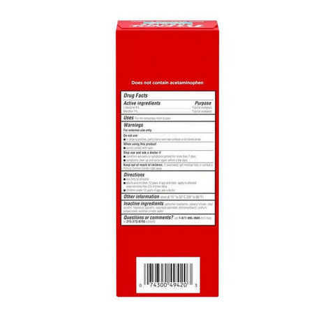 Tylenol, Precise Pain Relieving Cream Lightly Scented Cooling, 4 Oz