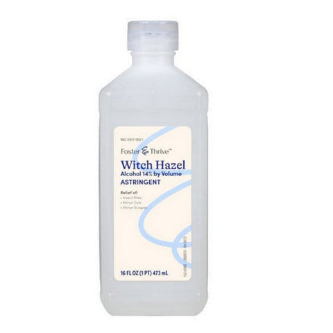 Foster And Thrive, Witch Hazel Alcohol 14% By Volume, 16 Oz Foster And Thrive