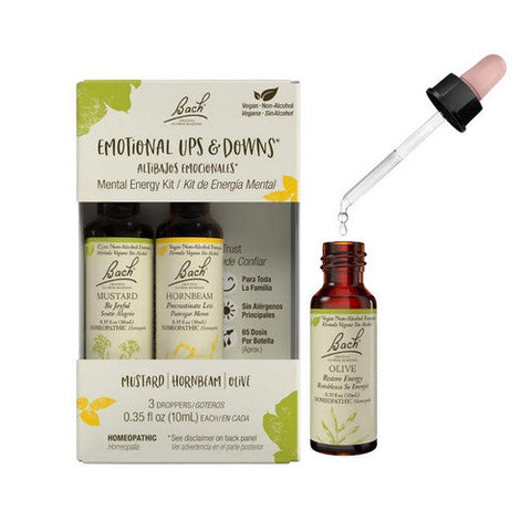 Bach, Emotional Ups And Downs Mental Energy Kit, 3 Count Bach