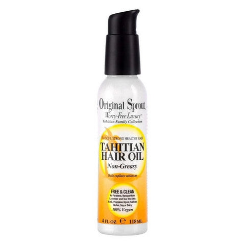 Original Sprout, Tahitian Hair Oil, 4 Oz Original Sprout