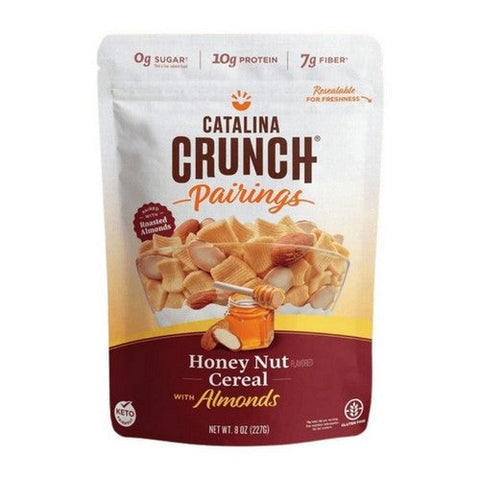 Catalina Crunch, Pairings Honey Nut With Almonds, 8 Oz (Case Of 6) Catalina Crunch