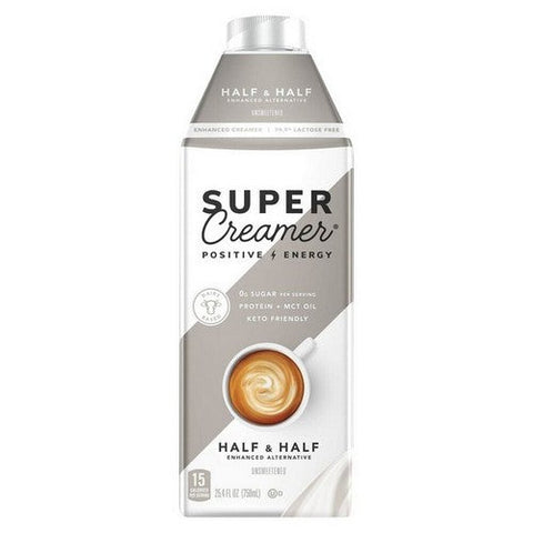 Kitu, Super Creamer With MCT Oil Unsweetened Half And Half, 25.4 Oz (Case Of 6) Kitu