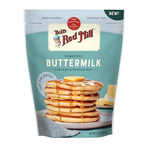 Bobs Red Mill, Buttermilk Pancake Mix, 20 Oz (Case Of 4) Bobs Red Mill