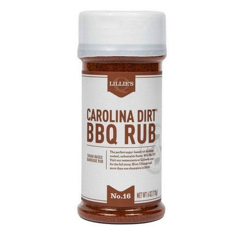 Lillies Q, Carolina Dirt Rub, 6 Oz (Case Of 6) Lillies Q