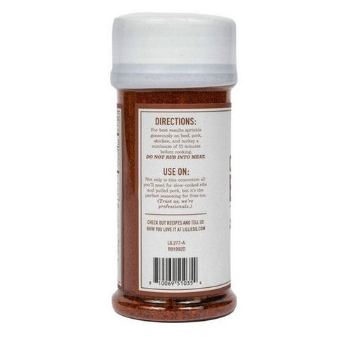 Lillies Q, Carolina Dirt Rub, 6 Oz (Case Of 6) Lillies Q