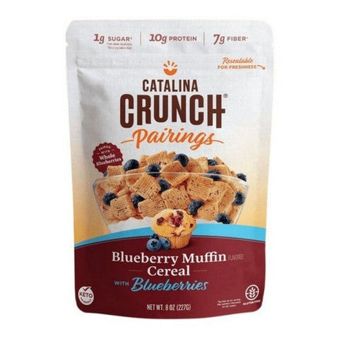 Catalina Crunch, Crunch Blueberry Muffin Cereal, 8 Oz (Case Of 6) Catalina Crunch