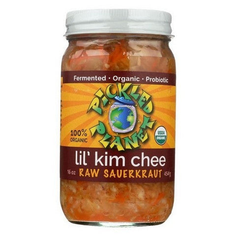 Pickled Planet, Lil Kim Chee Raw Sauerkraut, 16 Oz (Case Of 6) Pickled Planet