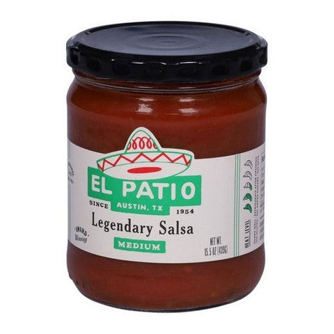 El Patio, Medium Legendary Salsa, 15.5 Oz (Case Of 6) El Patio