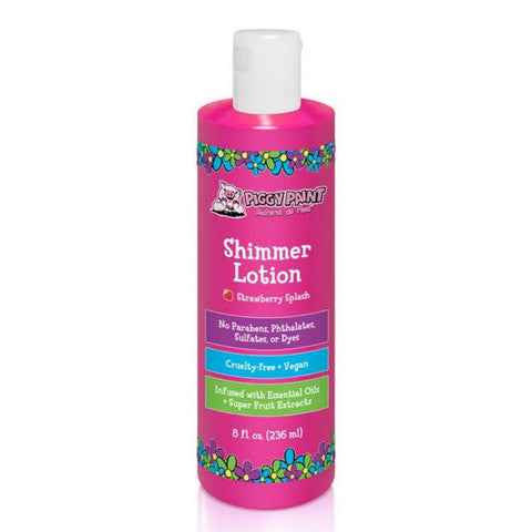 Piggy Paint, Strawberry Splash Shimmer Lotion, 8 Oz Piggy Paint