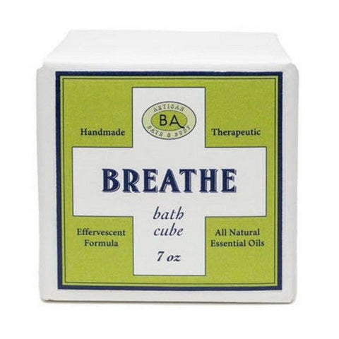 Baudelaire, Breathe Bath Effervescent Cube, 7 Oz Baudelaire