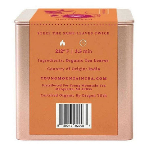 Young Mountain Tea, Organic Darjeeling Tea, 12 Bags
