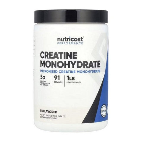 Nutricost, Performance Creatine Monohydrate Unflavoured, 1 Lb Nutricost