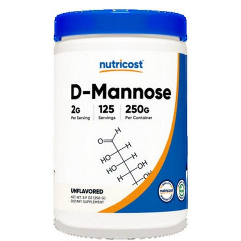 Nutricost, D-Mannose Powder, 250 Grams Nutricost
