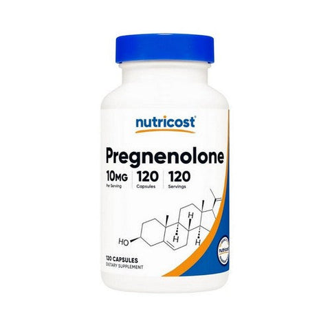 Nutricost, Pregnenolone Capsules, 10 Mg, 120 Count Nutricost