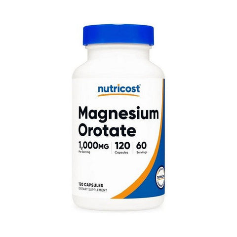Nutricost, Magnesium Orotate Capsules, 1000 Mg, 120 Count Nutricost
