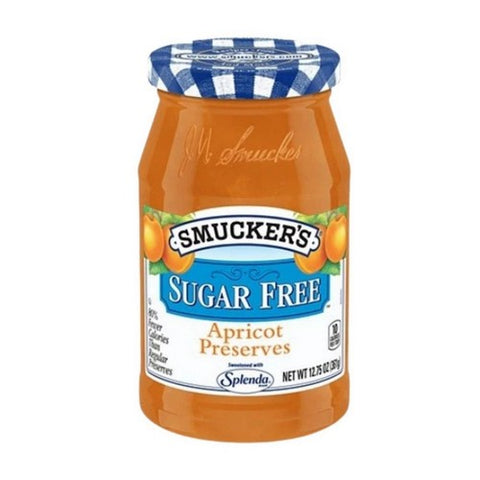 Sugar Free Apricot Preserves 12.8 Oz (Case Of 8) by Smucker's