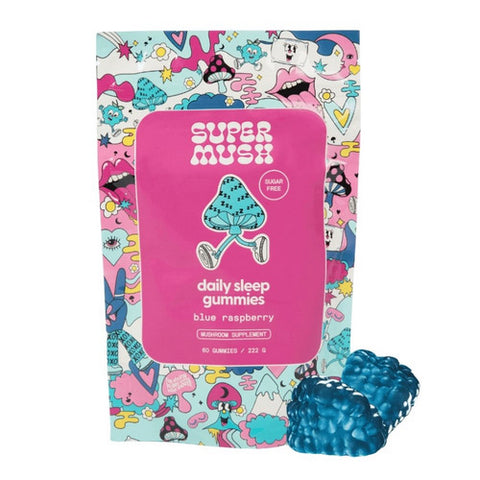 SuperMush, Daily Sleep Gummies, 60 Gummies SuperMush