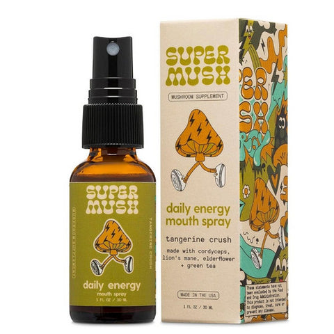 SuperMush, Daily Energy Mouth Spray, 1 Oz SuperMush