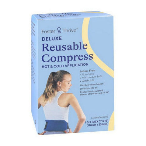 Foster And Thrive, Deluxe Reusable Compress, 1 Count Foster And Thrive