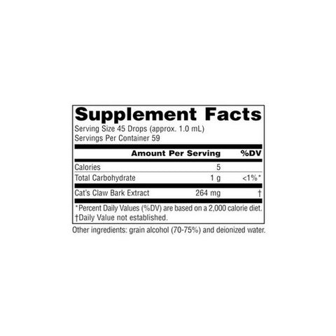 Planetary Herbals, Cat's Claw, 2 fl oz Planetary Herbals