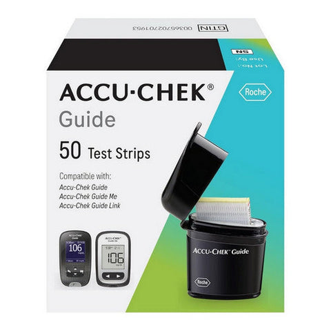 Accu-Chek, Guide Blood Glucose Test Strips, 50 Count Accu-Chek