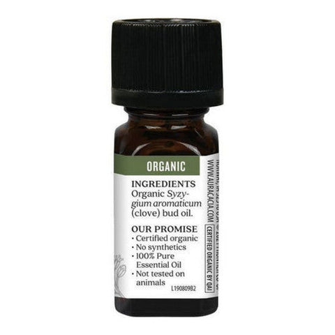 Aura Cacia, Aura Cacia Organic Clove Bud Essential Oil, 0.25 Oz Aura Cacia