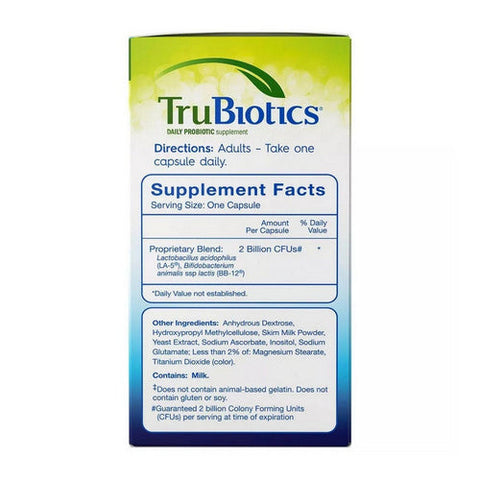 Trubiotics, Digestive Plus Immune Health Capsules, 30 Count