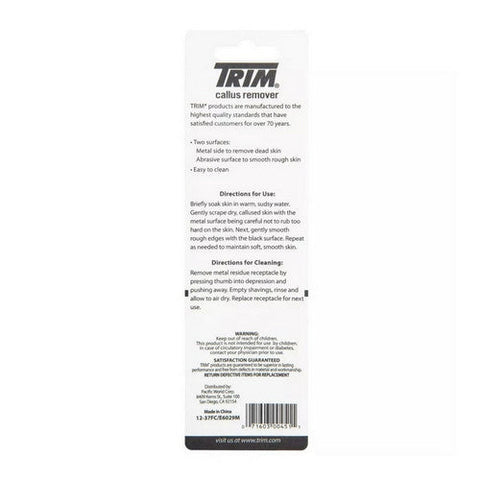 Trim, Neat Feet Coarse And Smooth Surface Callus Remover, 1 Count